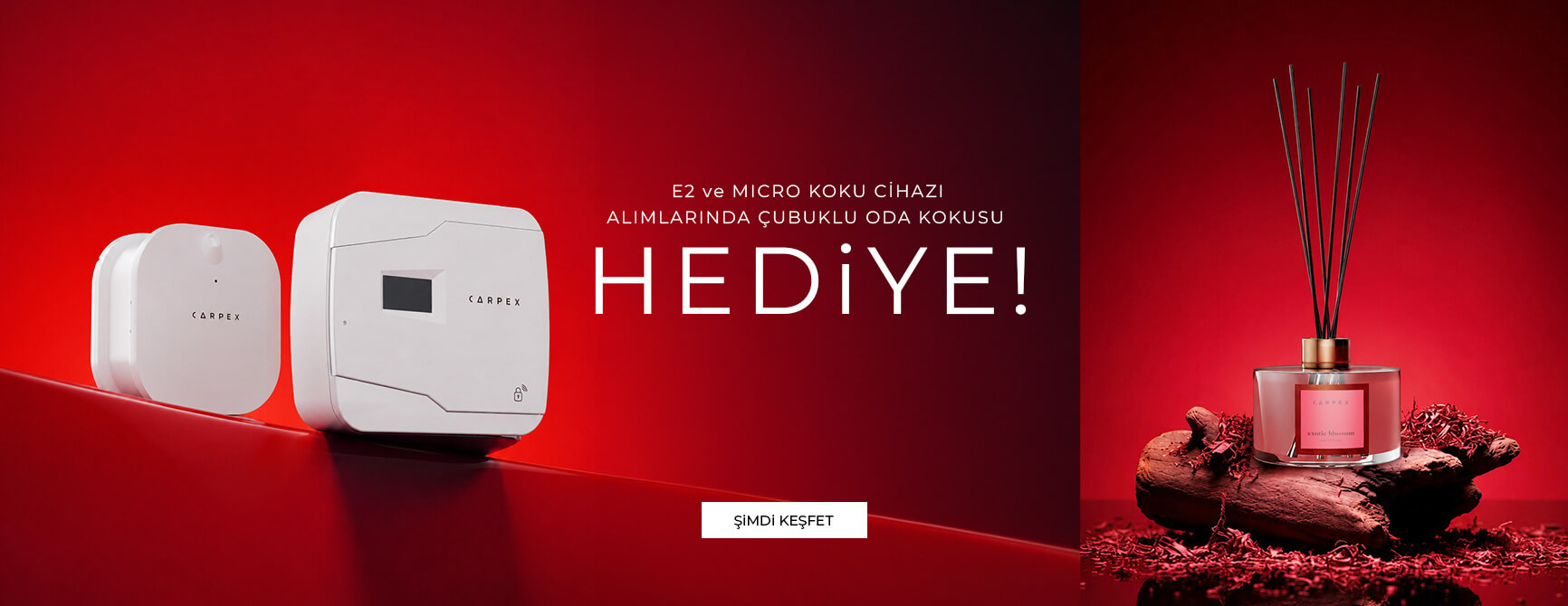 Çubuklu oda kokusu hediye!