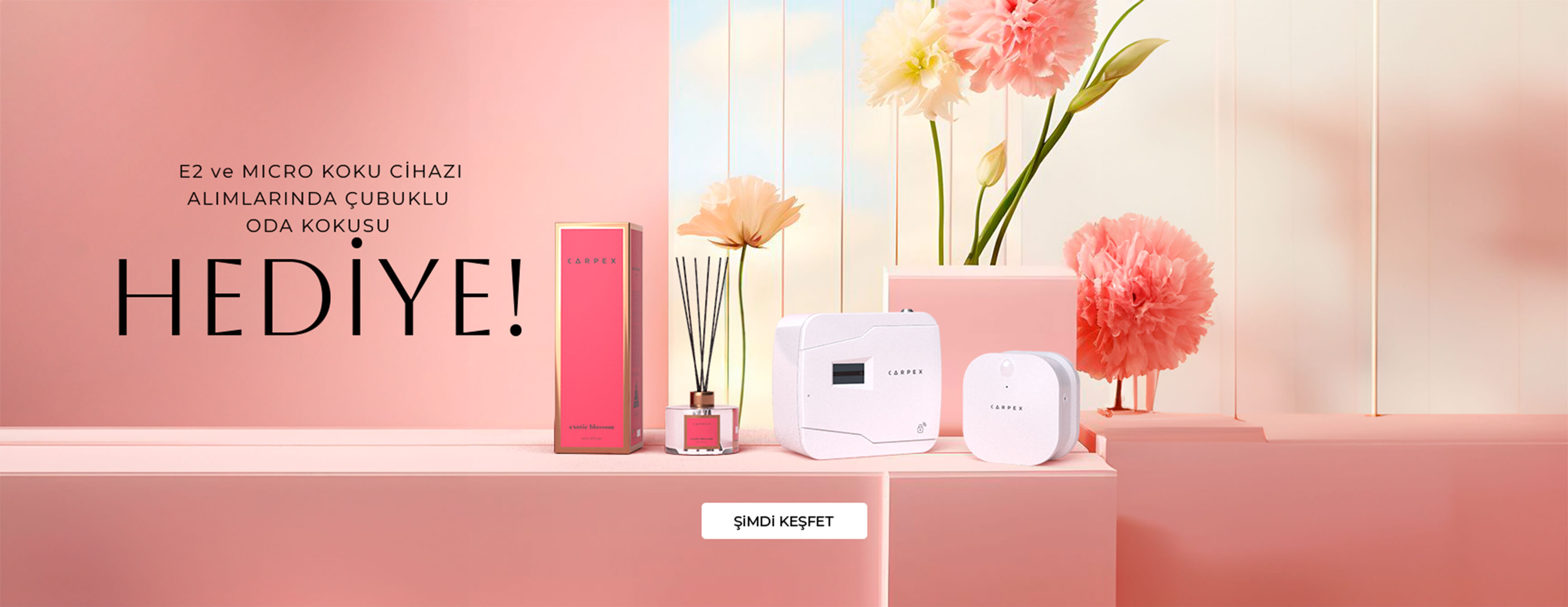 Çubuklu oda kokusu hediye!