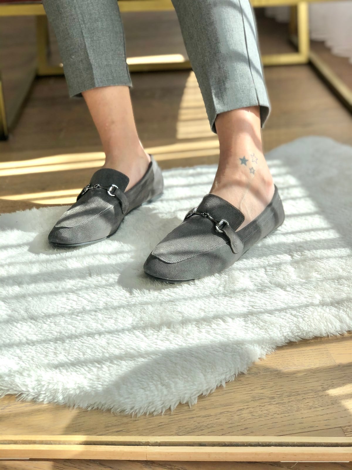 FÜME SÜET LOAFER