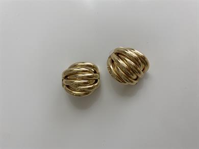 Büyük Midye Gold Küpe