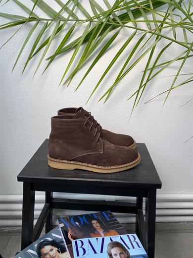 Hush Puppies Süet Taba Kadın Bot