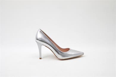 El Yapımı Silver Kadın Stiletto
