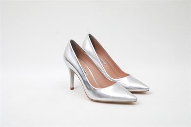 El Yapımı Silver Kadın Stiletto