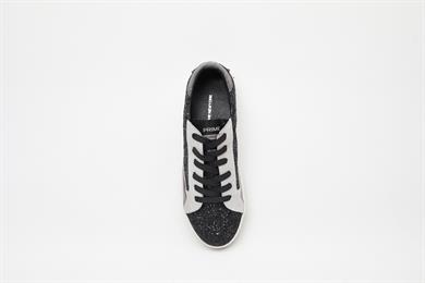Glitter Siyah Kadın Sneaker