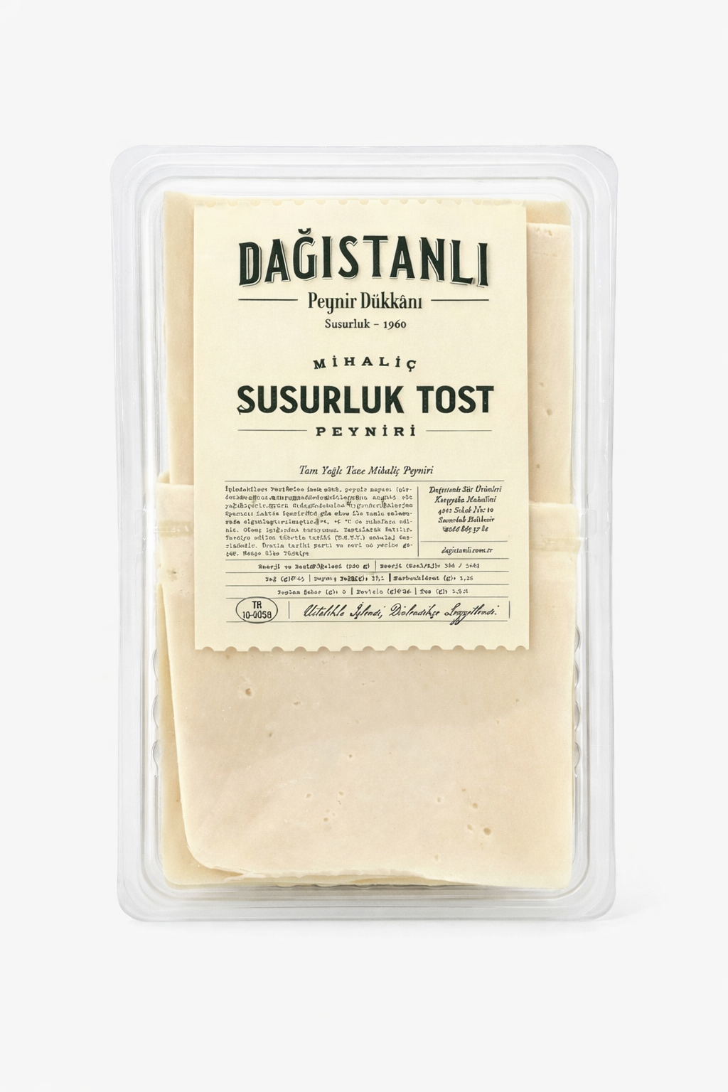 Dilimli  Sususrluk Tost Peynir 