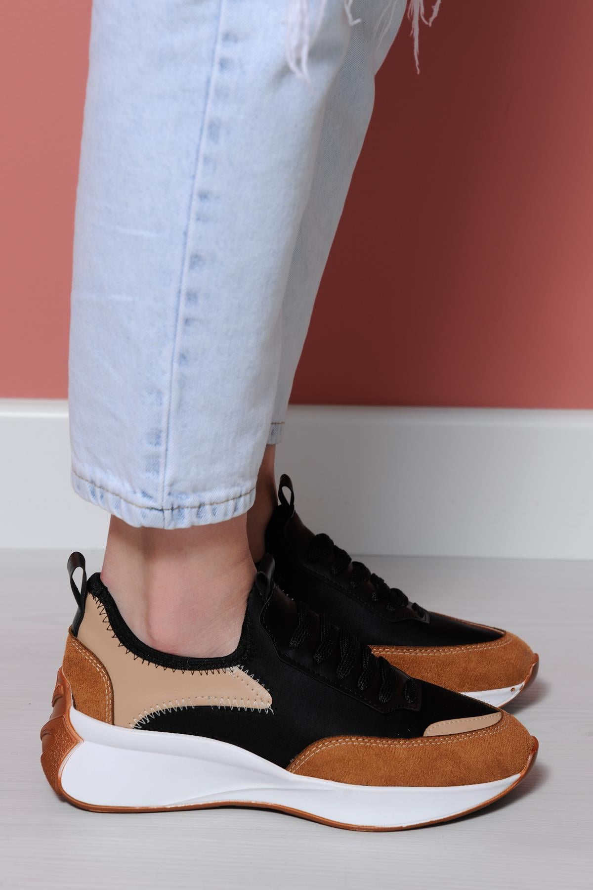 Moscow Kahverengi & Siyah  Sneakers 