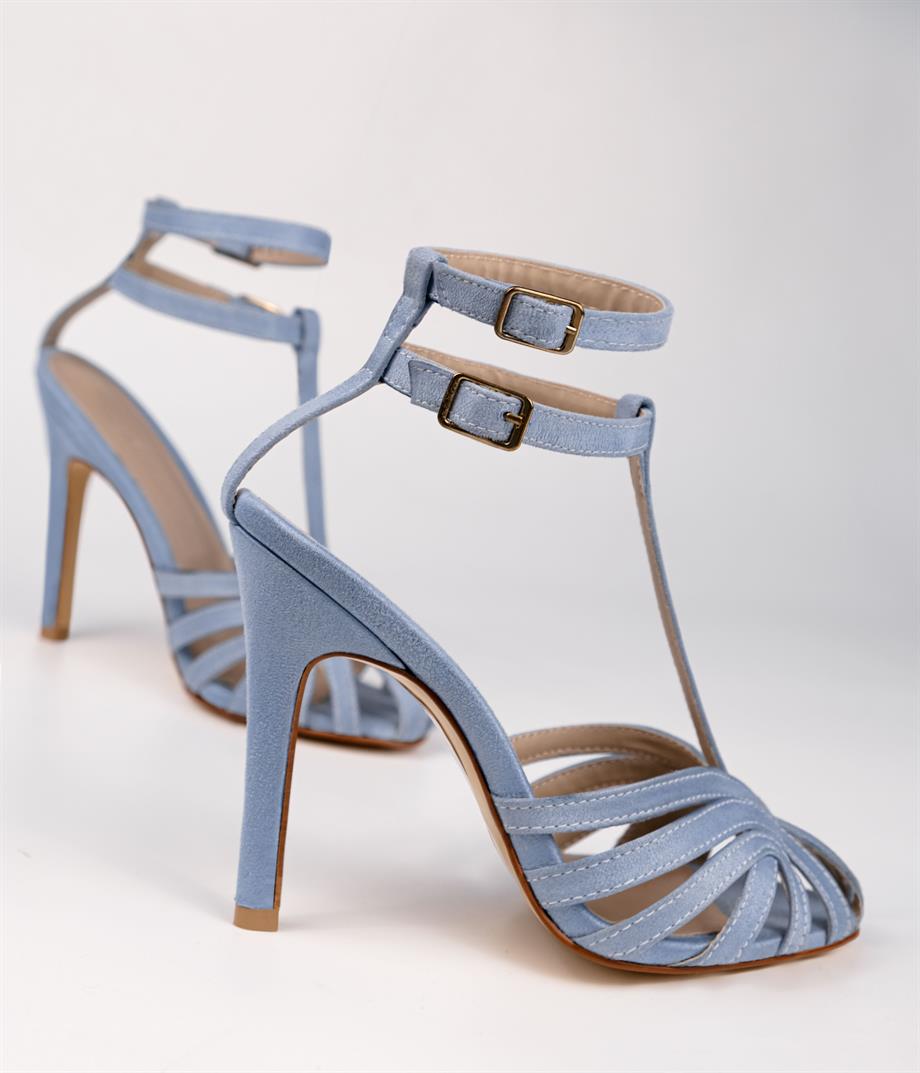 Alya Bebe Mavi Sandalet