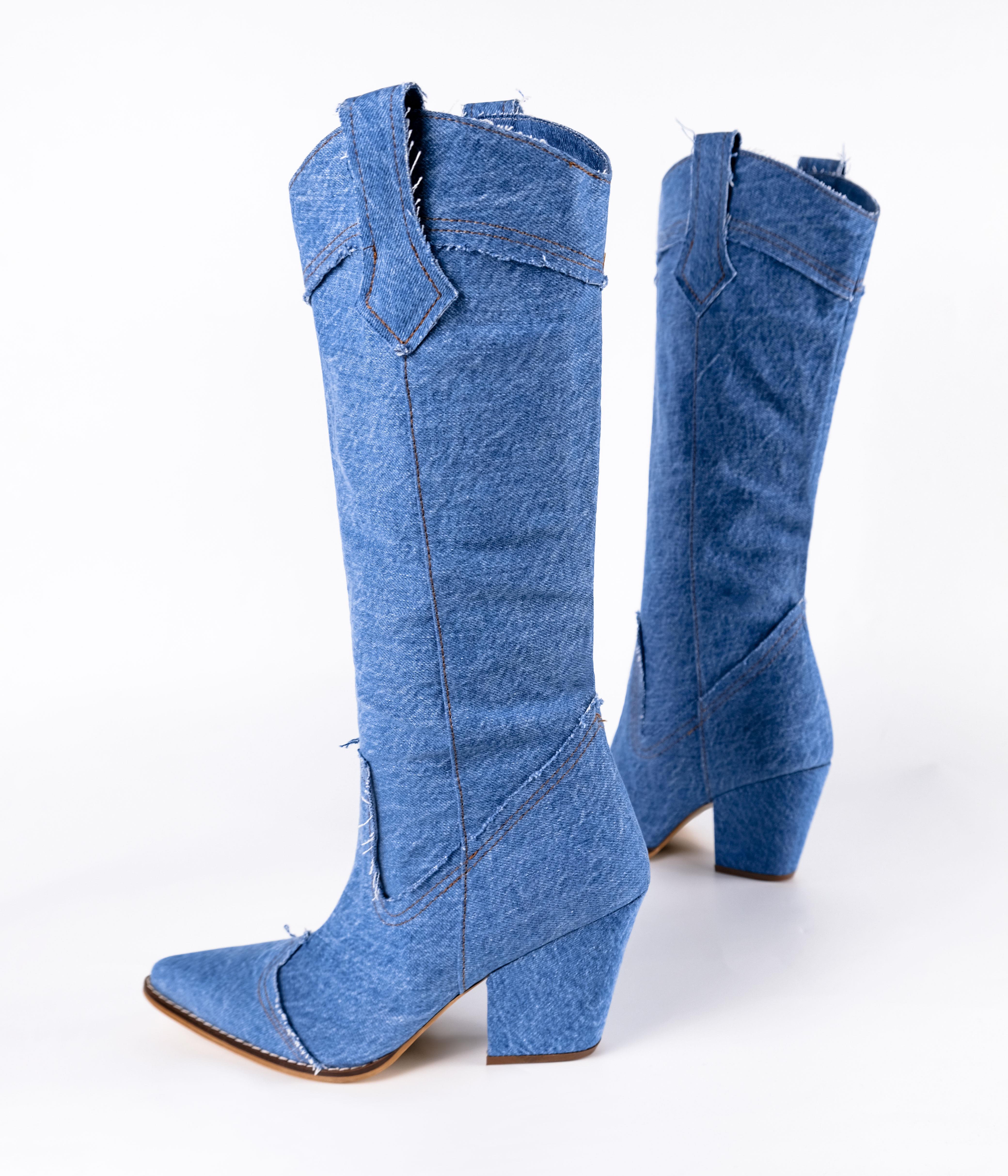 Anthony Denim Dallas Çizme 