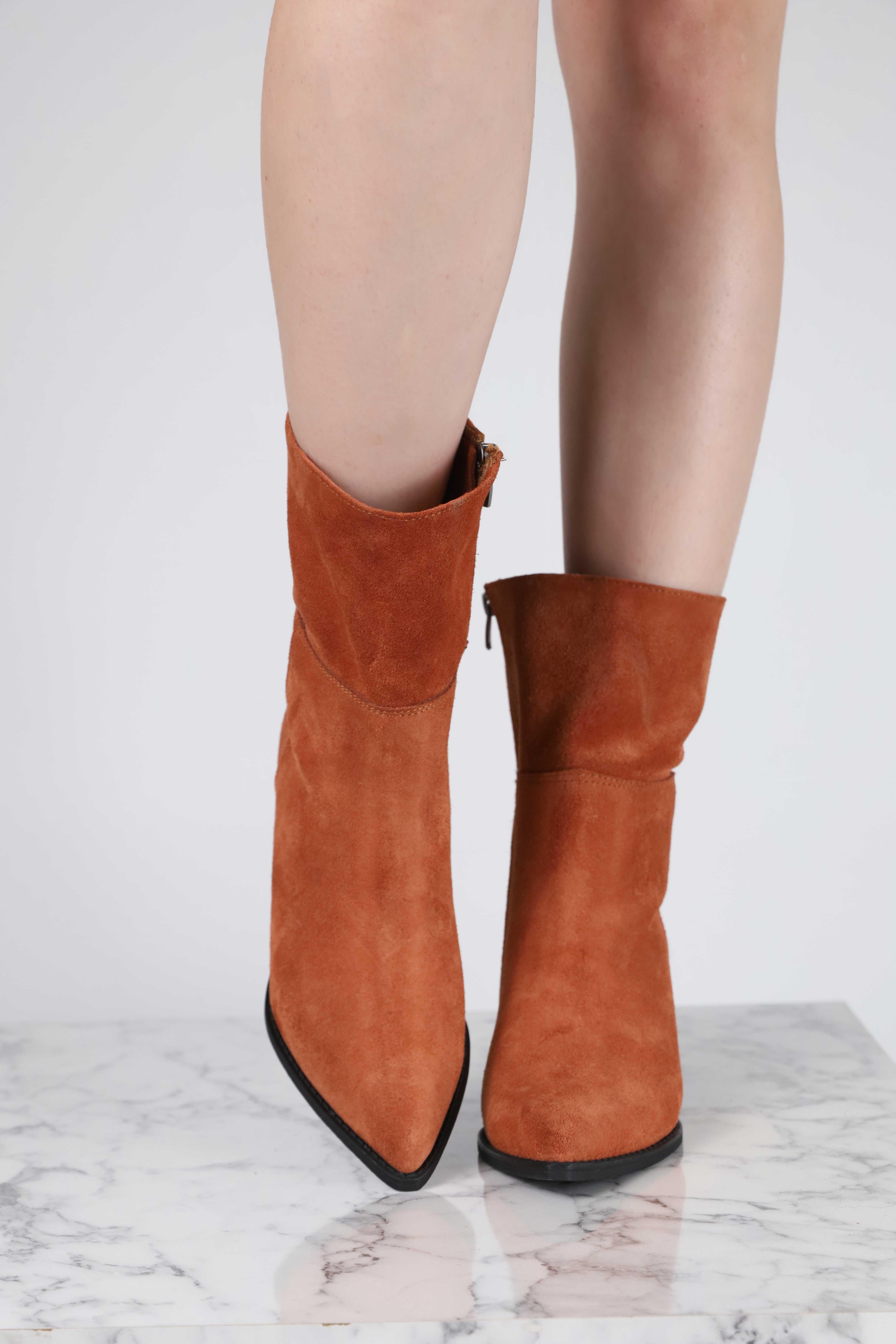 Canva Tarçın Hakiki Deri Dallas Bot  