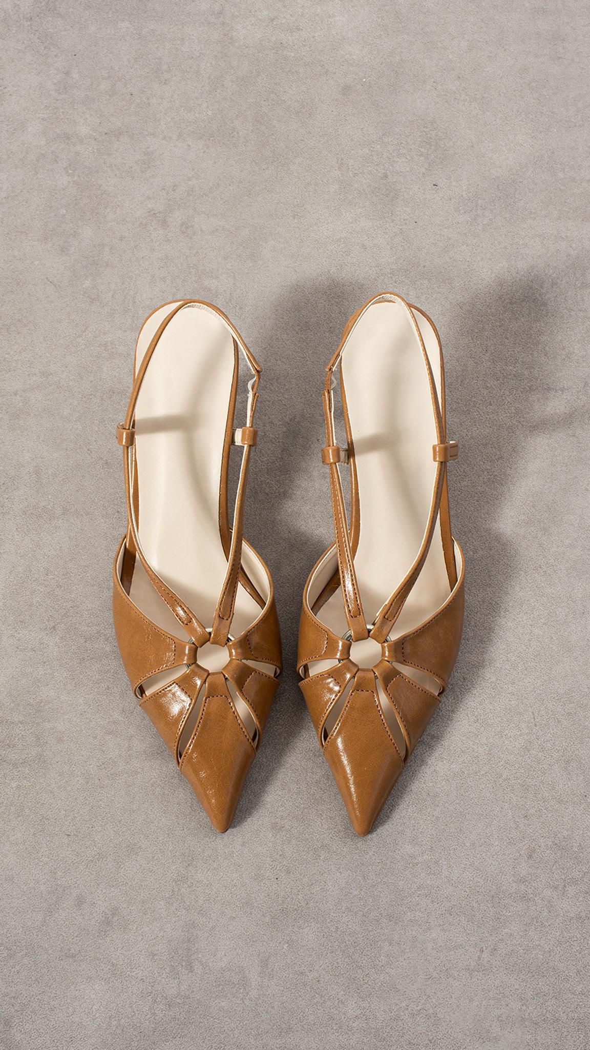 Forbes Taba Stiletto Sandalet