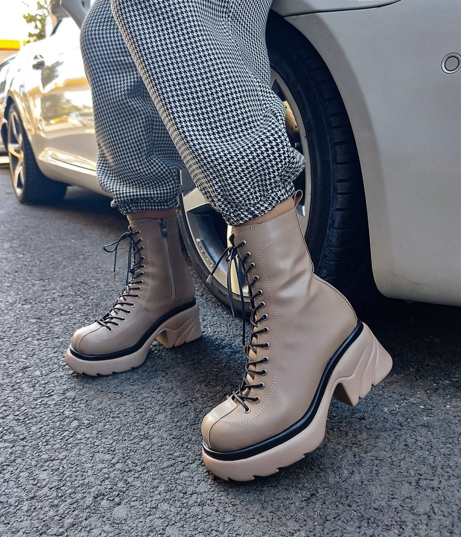 WİLMA Nude Mat Deri Nude Tabanlı Bot WİL878477