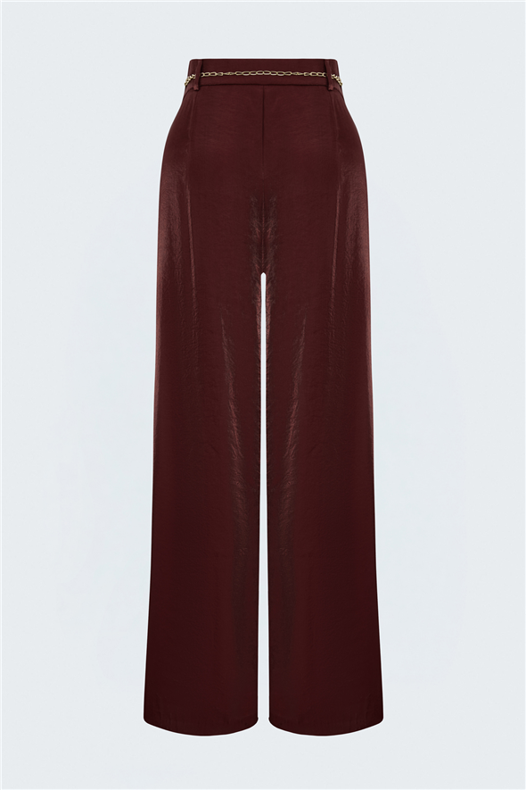 Aura Pantolon - Bordo