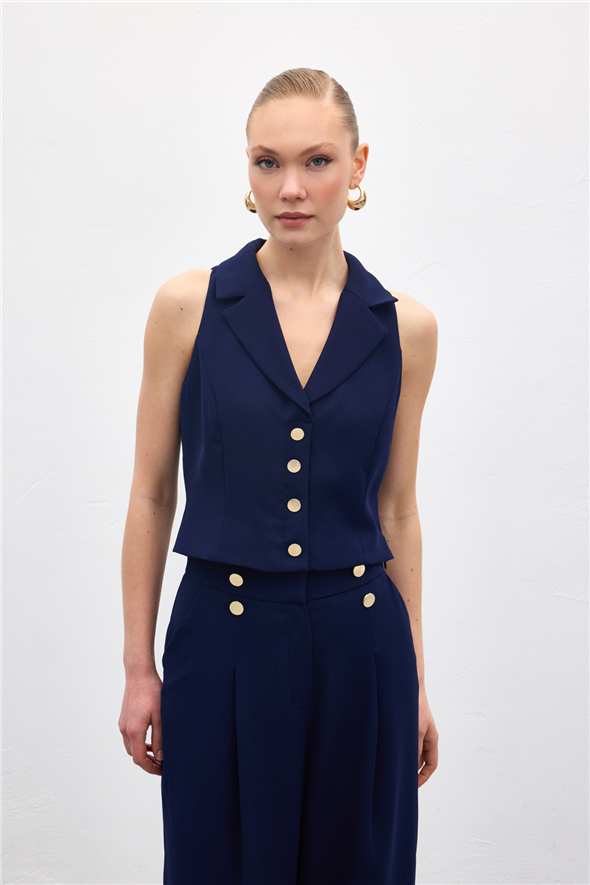 Eva Yelek - Lacivert