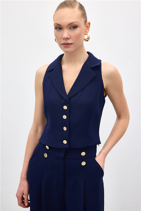 Eva Yelek - Lacivert