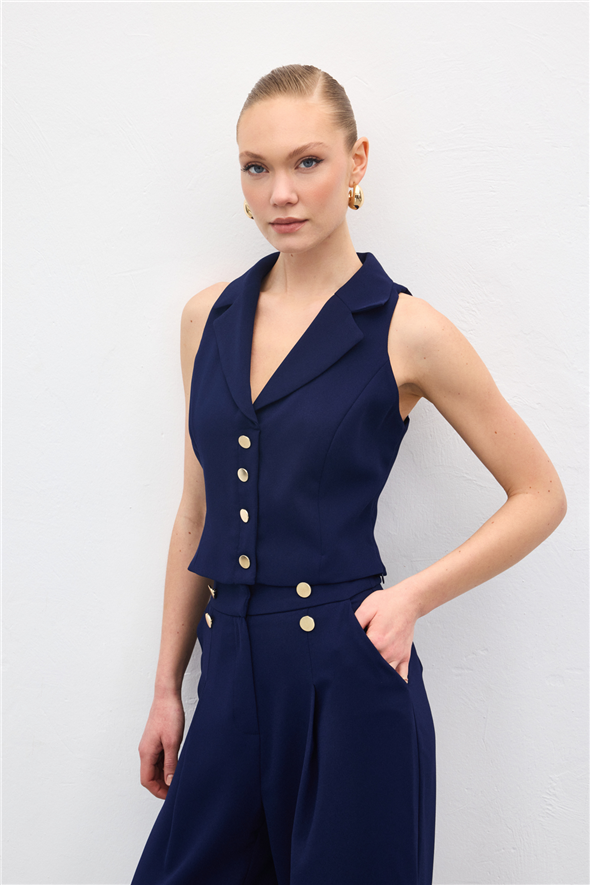 Eva Yelek - Lacivert