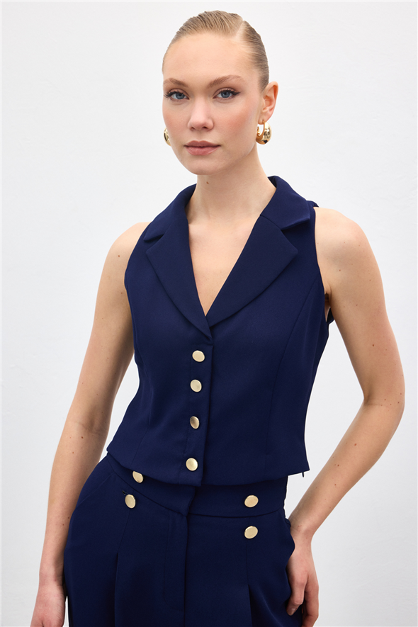 Eva Yelek - Lacivert