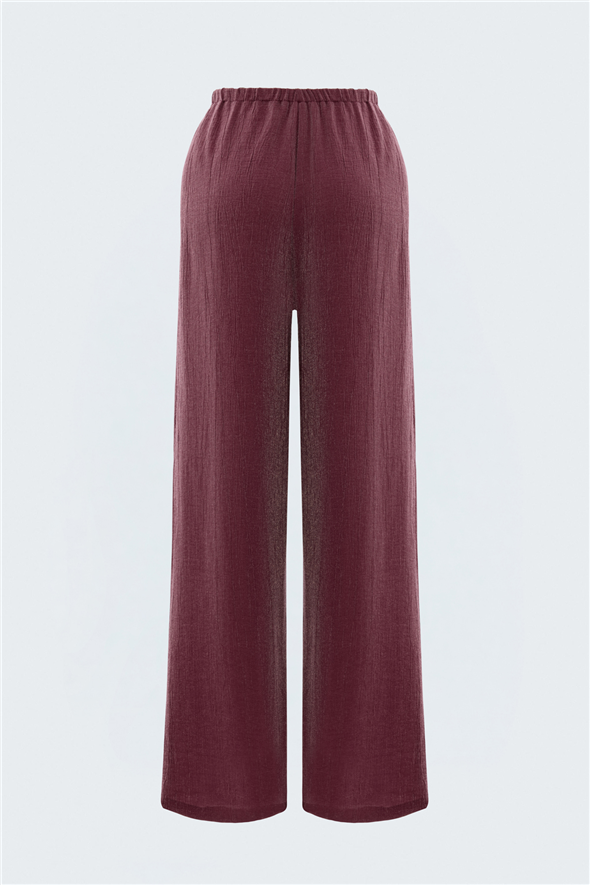 Glow Pantolon - Bordo