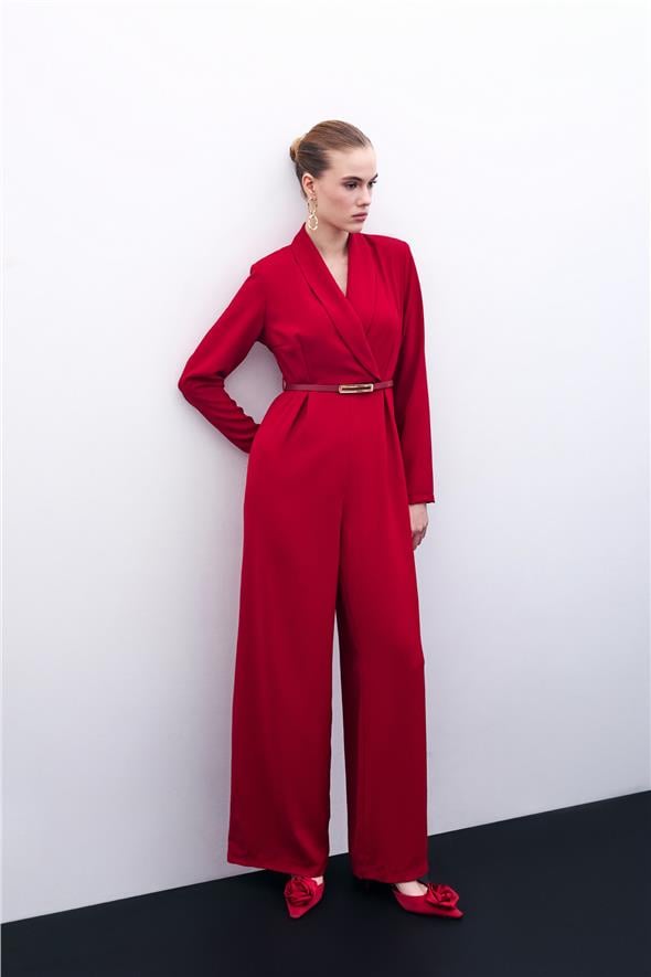 Kemerli Salaş Tulum - KIRMIZI