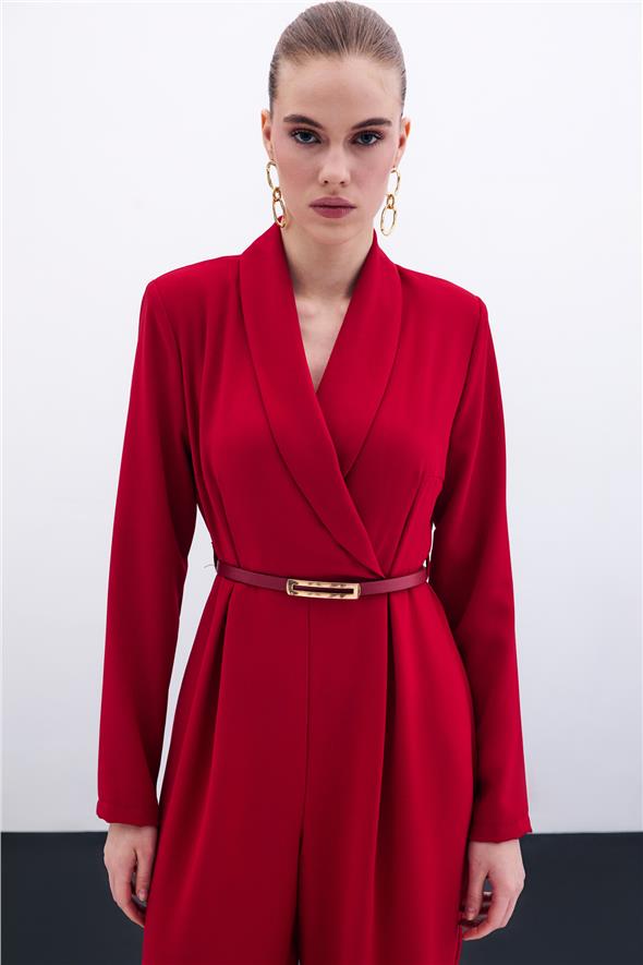 Kemerli Salaş Tulum - KIRMIZI