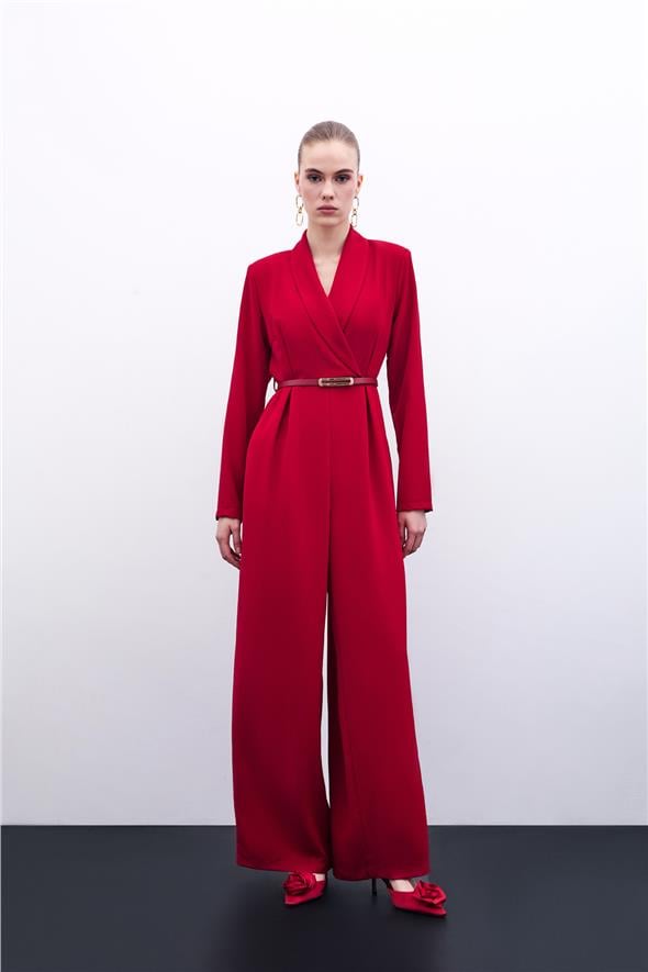 Kemerli Salaş Tulum - KIRMIZI