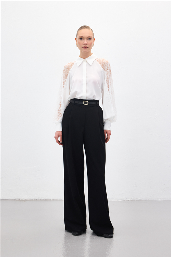 Lena Palazzo Pantolon - Siyah