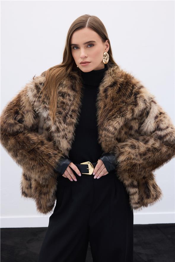 Leopar Desenli Kürk - Leopar