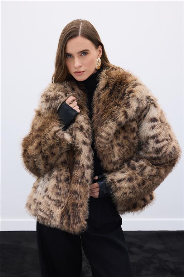 Leopar Desenli Kürk - Leopar