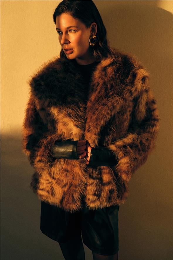 Leopar Desenli Kürk - Leopar