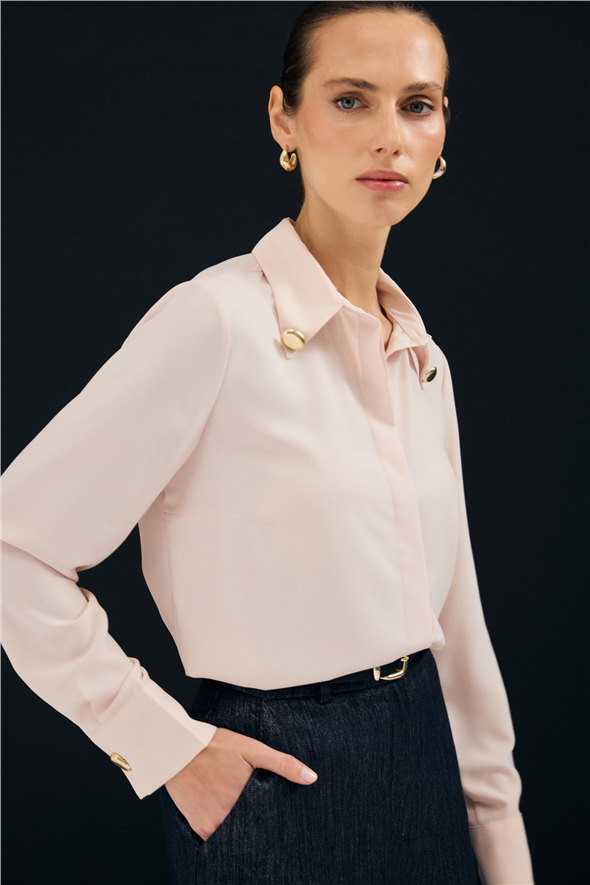 Lucy Gömlek - Pudra