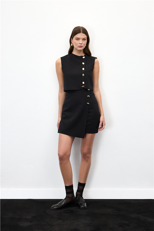 Lucy Mini Etek - Siyah