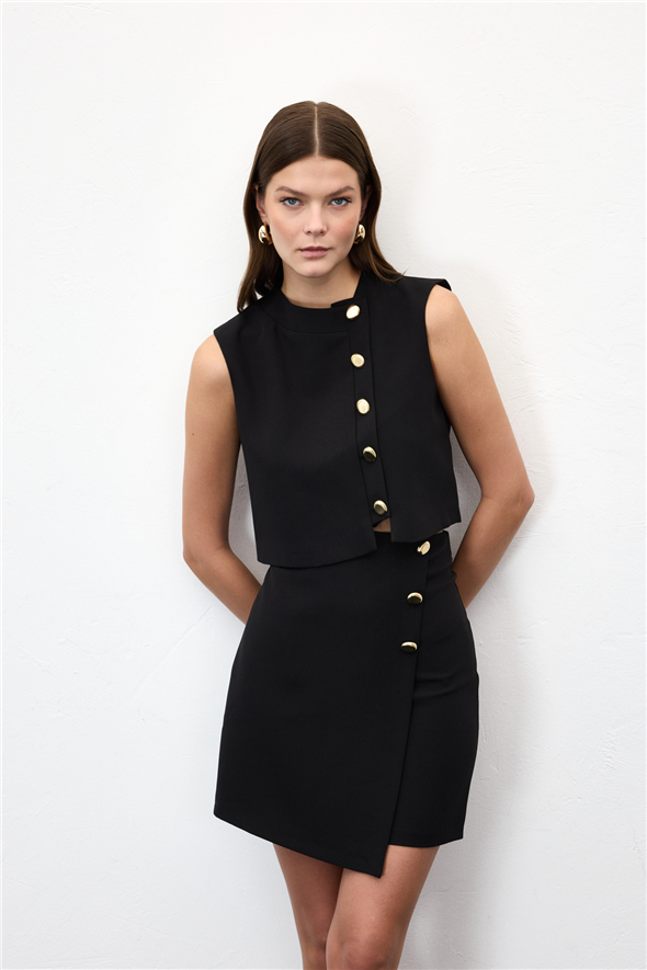 Lucy Mini Etek - Siyah