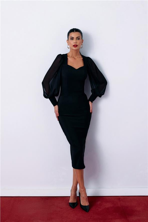 Midi Boy Kalem Etek - Siyah