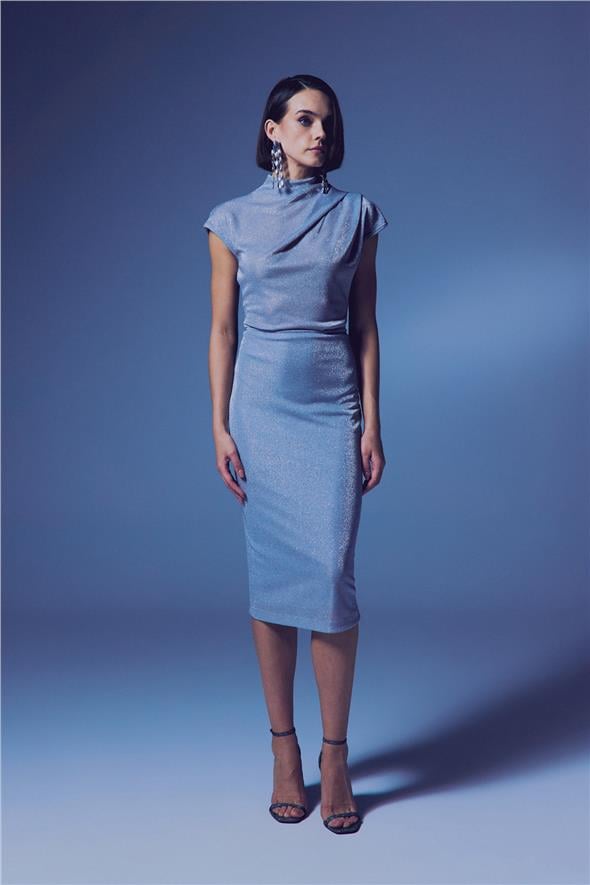 Parlak Kalem Etek - Gümüş