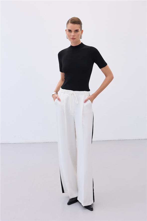 Yarım Balıkçı Triko - Siyah