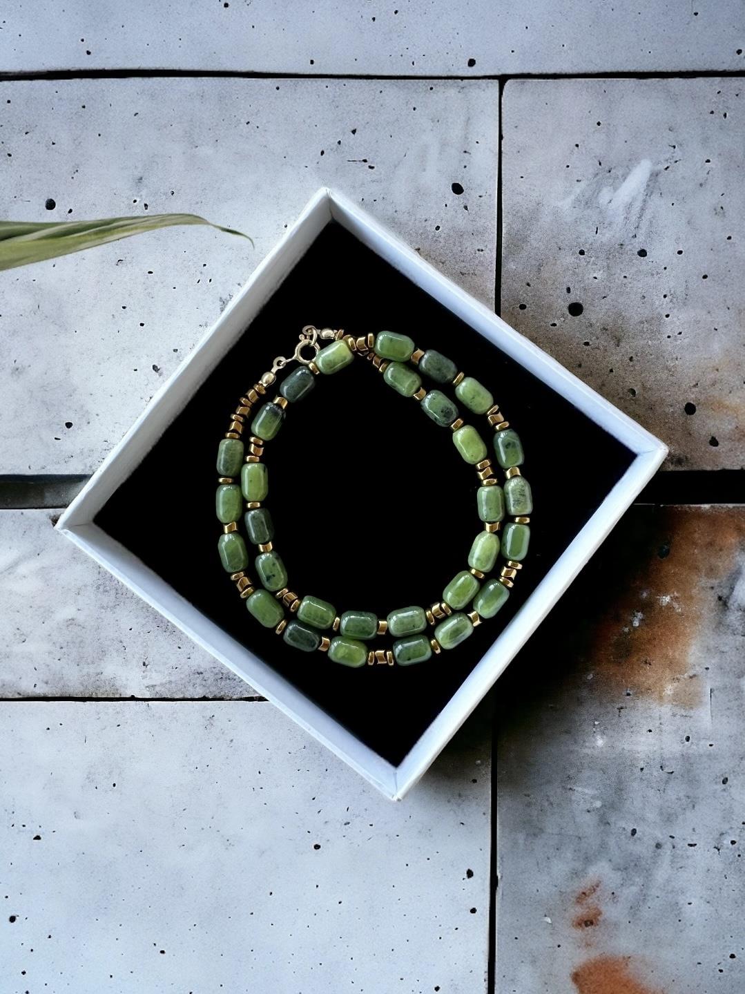 Yeşim Taşı Doğal Taş Kolye