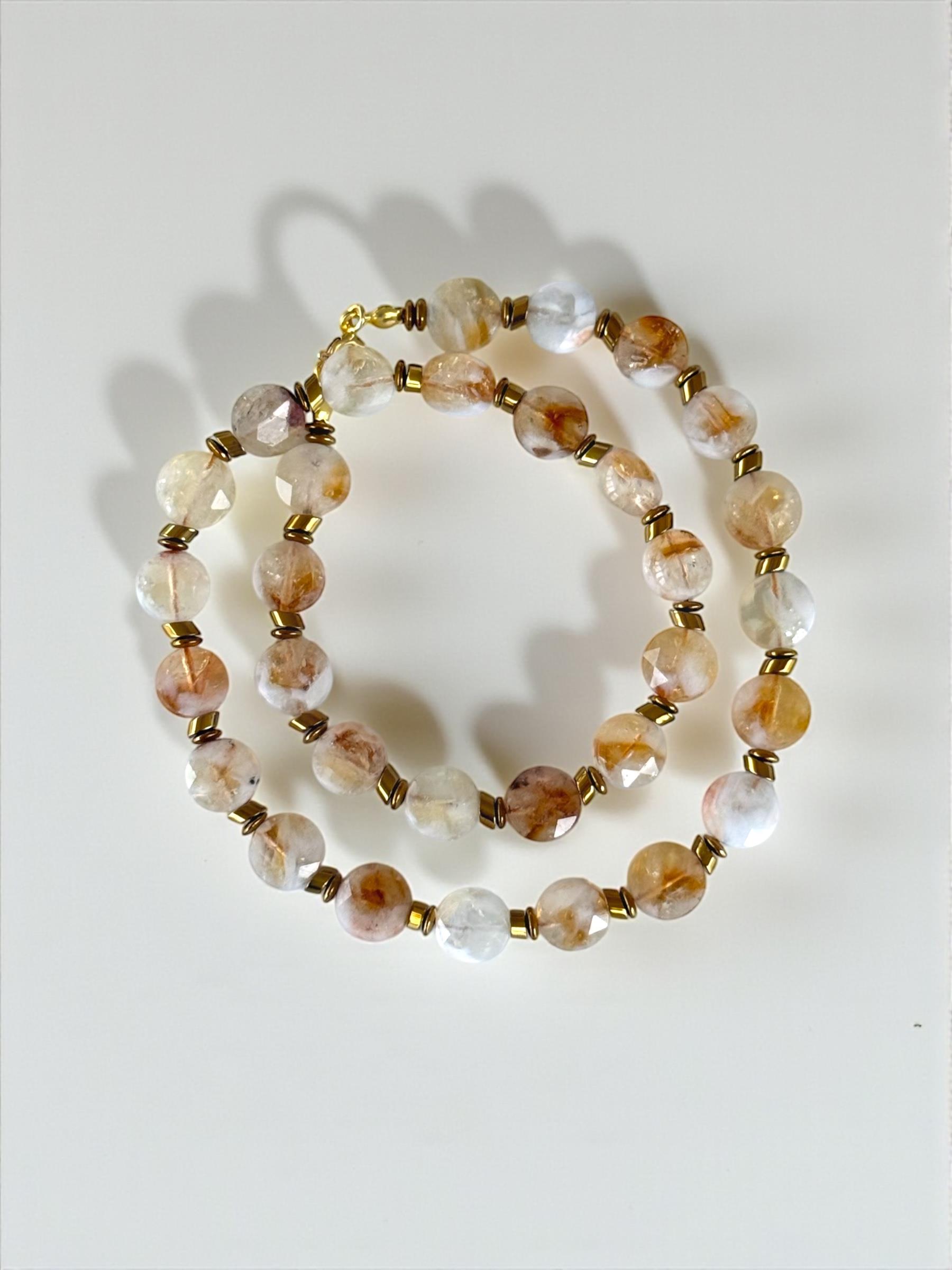 Sitrin | Citrine Doğal Taş Kolye 