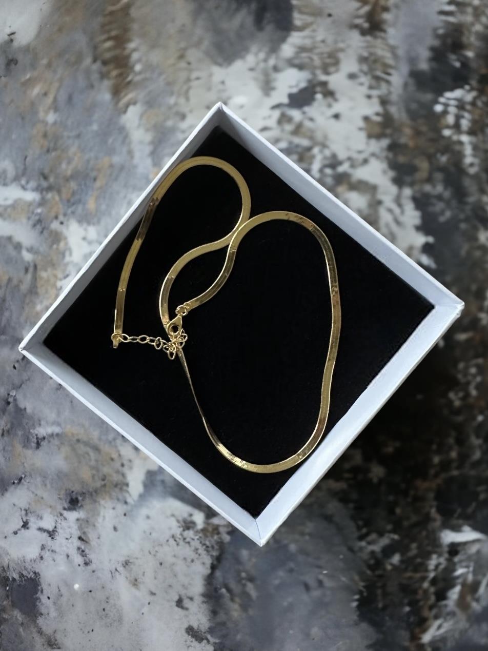 Gümüş Zincir Kolye | İtalyan Yassı