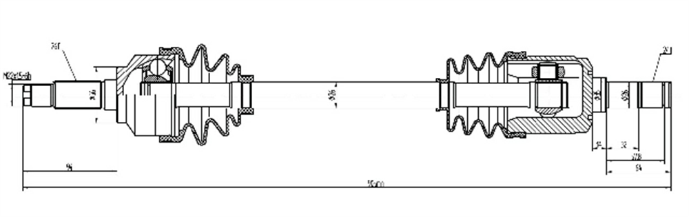AKS KOMPLE ÖN 323 90-95 / UZUN SAĞ