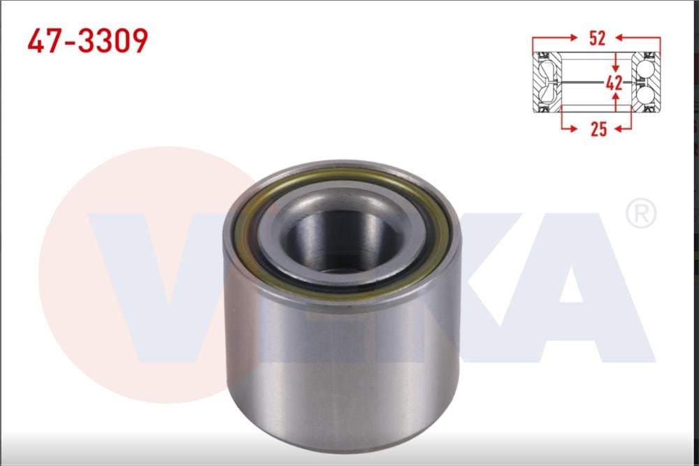 ARKA TEKERLEK RULMANI SOL-SAG 25X52X42 C-ELYSEE 1.6 HDI 2012-