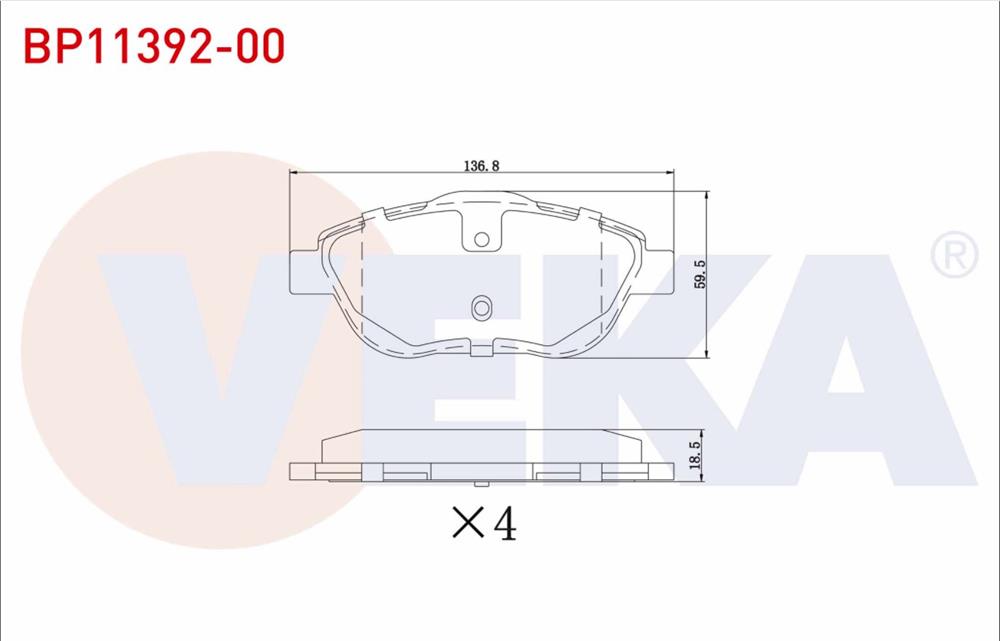 FREN BALATA ON CITROEN C3 II 1.0 1.2 1.4 1.6 09-