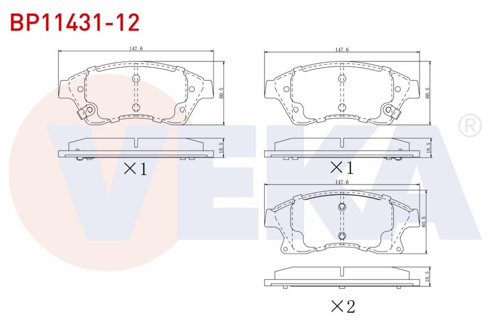 FREN BALATA ON IKAZLI CHEVROLET CRUZE   2009-2014 