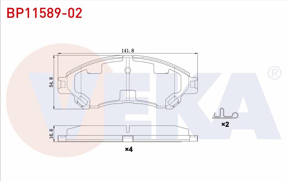 FREN BALATA ON IKAZLI SUZUKI VITARA  2015- 