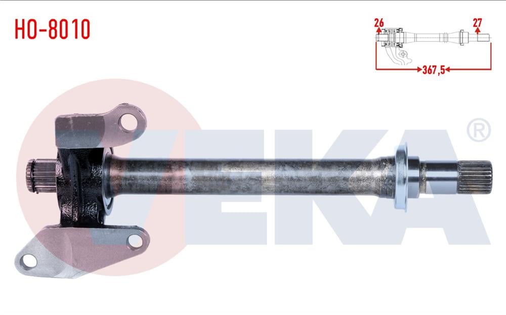 HONDA CİVİC 06-11 SAĞ AKS EK MİLİ (VEKA)
