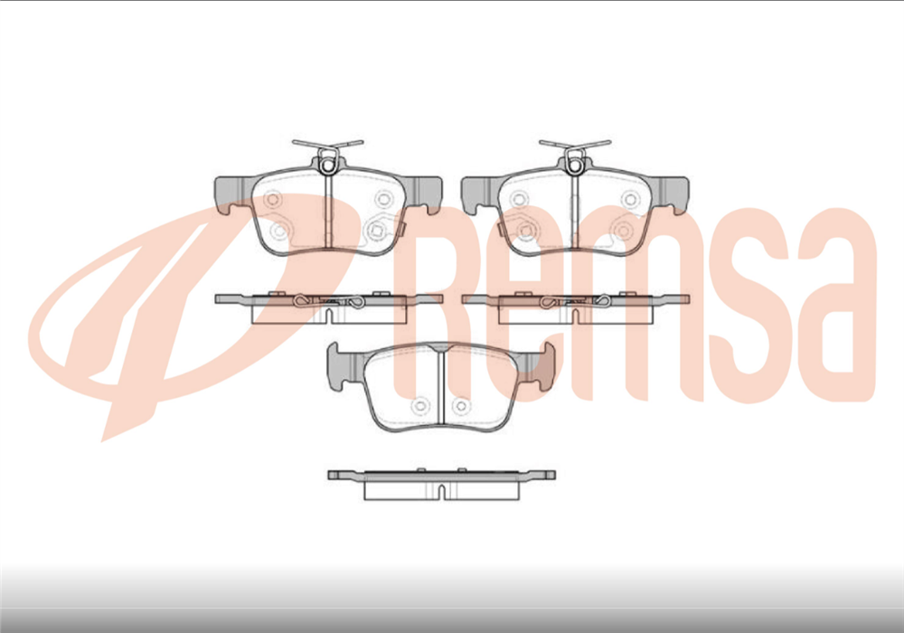 HONDA CİVİC 2017=> ARKA FREN BALATA (REMSA)
