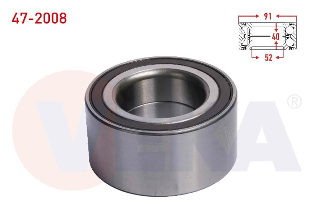 HONDA CRV 12-14 2,0 ÖN TEKER RULMANI 51X91X44 (VEKA)