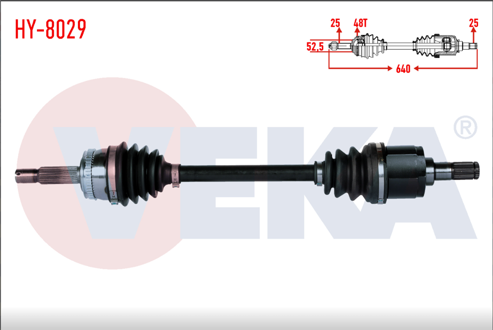 HYUNDAİ ACCENT 06-11 ERA BENZ'Lİ SOL AKS KOMPLE ABS'Lİ (VEKA)