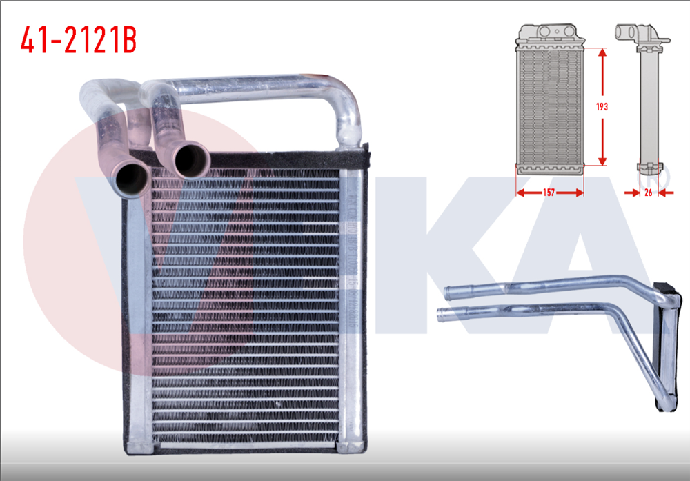 HYUNDAİ ACCENT-BLUE 11-> KALORİFER RADYATÖRÜ (VEKA)