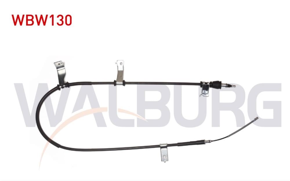 HYUNDAI İ20 08-12 EL FREN TELİ ARKA SOL 59760-1J000/1J300 (WALBURG)