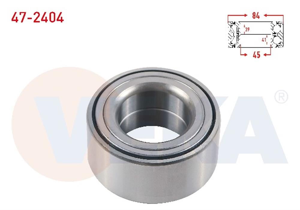 HYUNDAI SANTAFE 01-06  ÖN TEKER RULMANI 45X84X39/41 (VEKA)