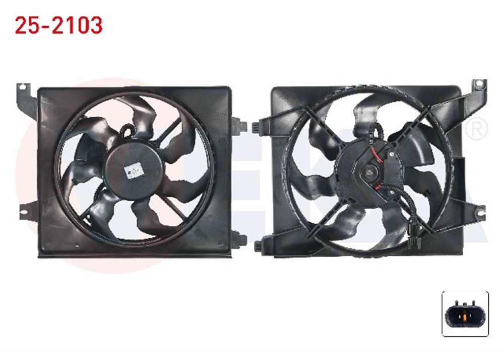 KIA RİO 06-11 KLİMA FAN DAVLUNBAZI (VEKA) 